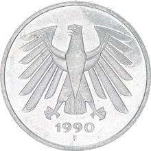 5 марок 1990 F  