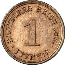 1 fenig 1876 J  