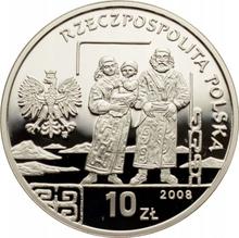 10 Zlotych 2008 MW  NR "Bronisław Piotr Piłsudski"
