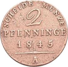 2 Pfennig 1845 A  