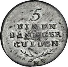 1/5 Guldena 1809  M  "Danzig" (PRÓBA)