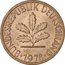 1 Pfennig 1978 F  