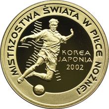 100 złotych 2002 MW   "Mistrzostwa Świata w Piłce Nożnej 2002"