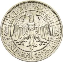 5 Reichsmarks 1931 D   "Roble"