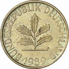 10 Pfennig 1989 F  