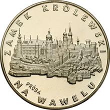 100 Zlotych 1977 MW   "Königsschloss auf dem Wawel" (Probe)