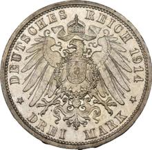 3 марки 1914 A   "Ангальт"