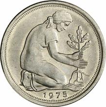 50 Pfennig 1975 F  