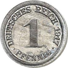 1 Pfennig 1917 E  