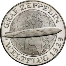 5 Reichsmark 1930 D   "Zeppelin"