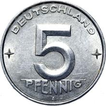 5 Pfennig 1953 A  