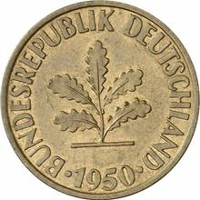 10 Pfennige 1950 D  
