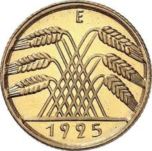 10 Reichspfennig 1925 E  