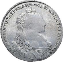 Rubel 1735    "Typ des Jahres 1735"