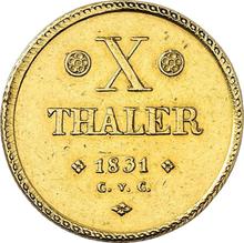 10 Thaler 1831  CvC 