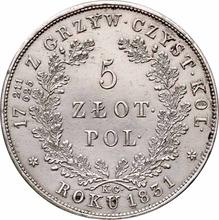 5 Zlotych 1831  KG  "Novemberaufstand"