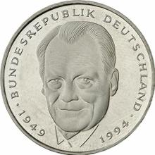2 marki 1997 J   "Willy Brandt"