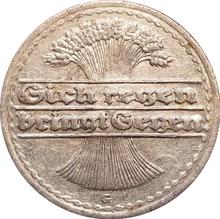 50 Pfennig 1920 G  