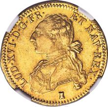 Doppelter Louis d'or 1777 T  