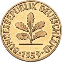 2 Pfennig 1959 G  