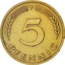 5 Pfennig 1983 F  