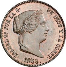25 Centimos de Real 1856   