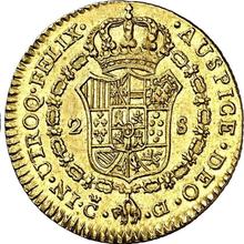 2 Escudos 1813 c CI 