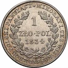1 Zloty 1834  IP 