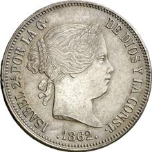 20 réales 1862   