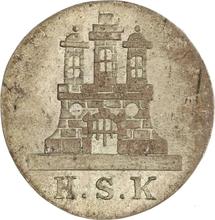 Sechsling 1839  H.S.K. 