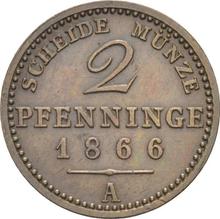2 fenigi 1866 A  