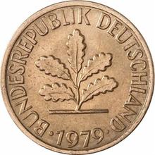 1 Pfennig 1979 F  