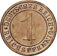 1 Reichspfennig 1929 F  