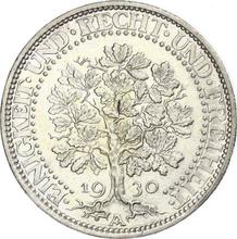 5 Reichsmark 1930 A   "Eichbaum"