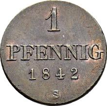 1 Pfennig 1842  S 