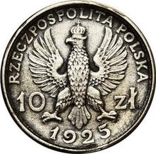 10 Zlotych 1925    "Arbeiter" (Probe)