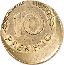 10 Pfennige 1949    "Bank deutscher Länder"