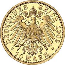 10 Mark 1905 A   "Sachsen-Coburg und Gotha"