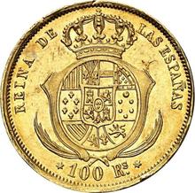 100 réales 1857   
