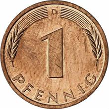 1 Pfennig 1996 D  