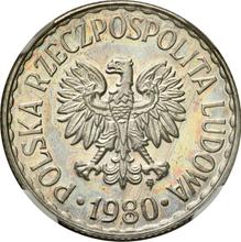 1 złoty 1980 MW  