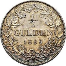 1/2 Gulden 1855   