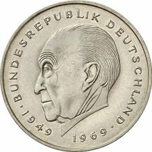 2 marcos 1978 G   "Konrad Adenauer"