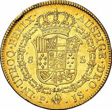 8 escudo 1772 P JS 