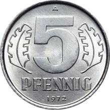 5 fenigów 1972 A  