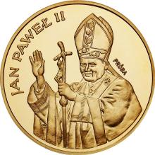 10000 Zlotych 1986 CHI  SW "Papst Johannes Paul II" (Probe)