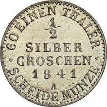 Medio Silber Groschen 1841 A  