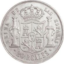 20 Reales 1861   