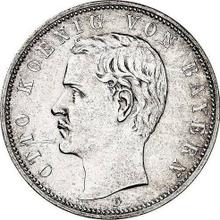 5 марок 1907 D   "Бавария"