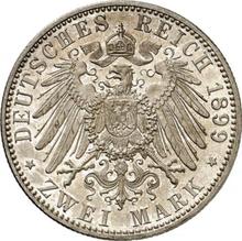 2 marki 1899 A   "Reuss-Greiz"